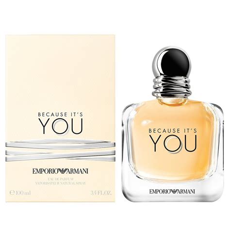 emporio armani because it's you barato 100ml|Emporio Armani Because It's You Eau De Parfum 3.4 Ounce / .